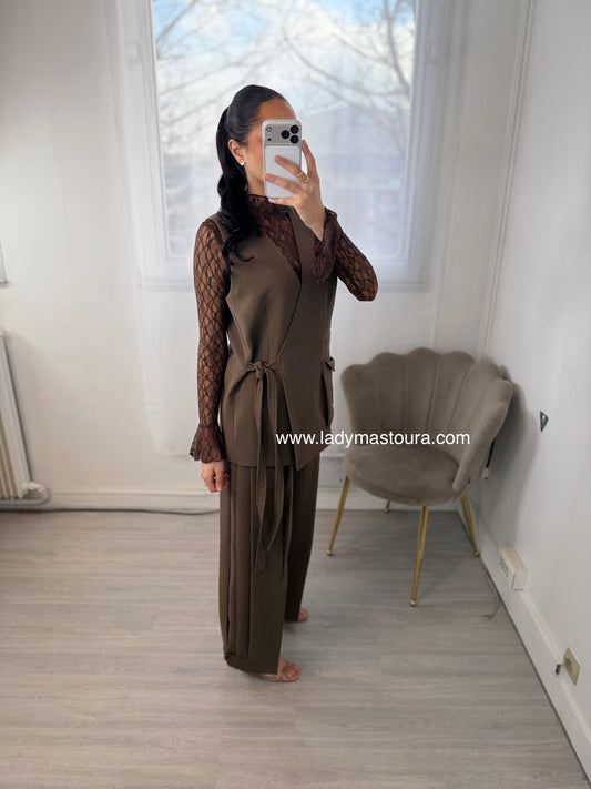 Blazer Manel - Marron