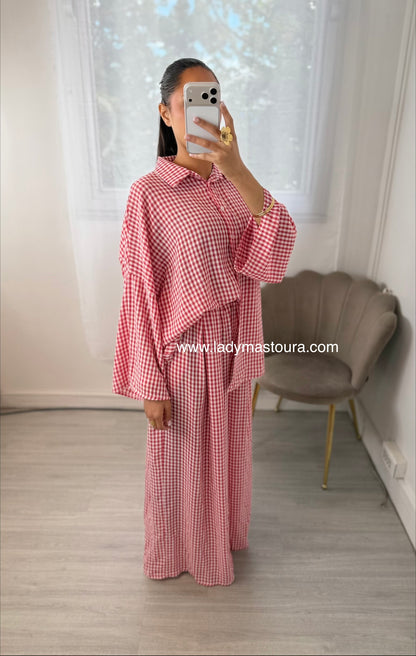 Ensemble Vichy - Rouge