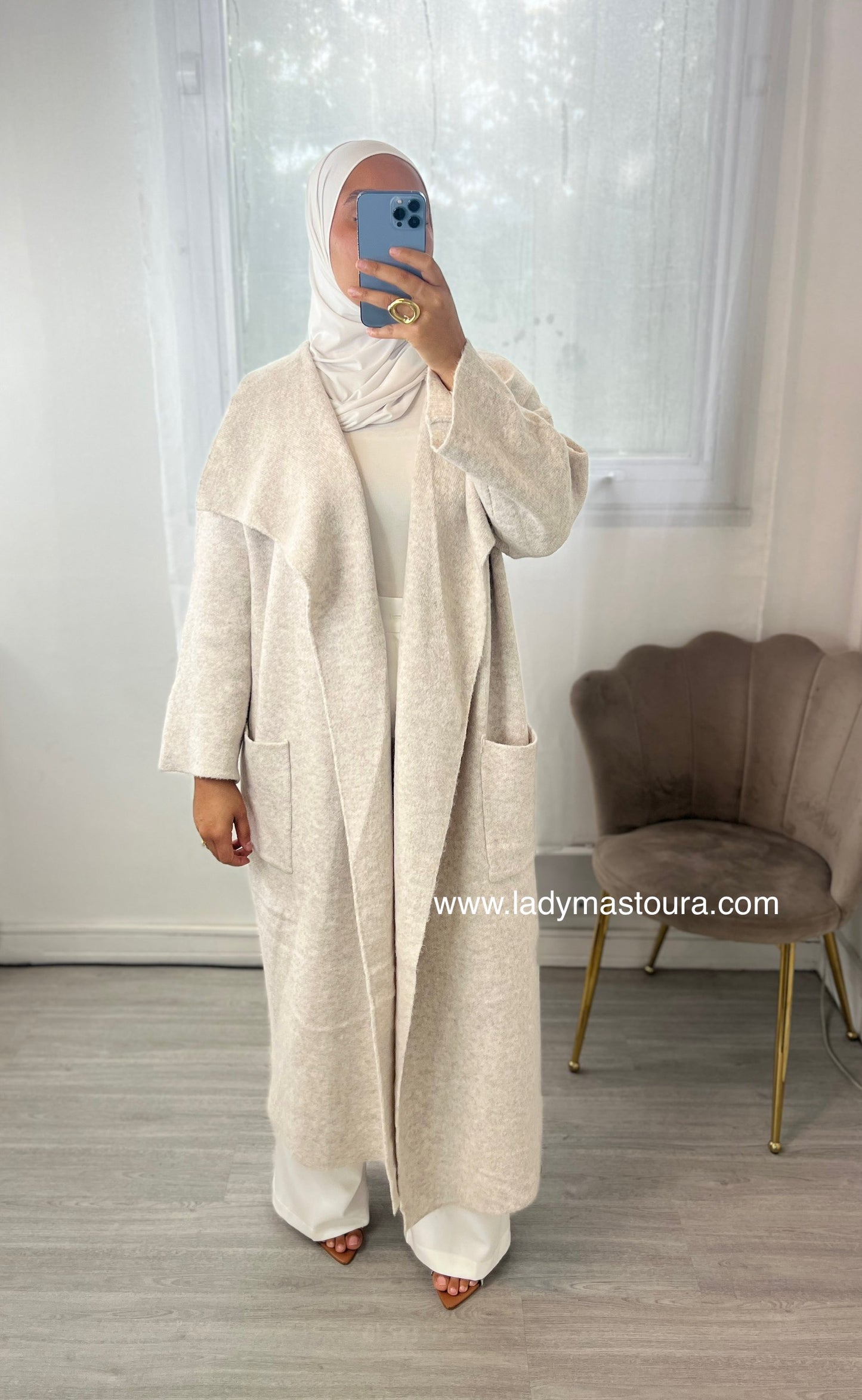 Cardigan Long - Beige