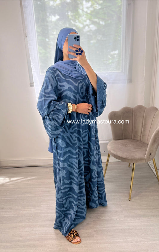 Robe Wissal - Bleu jean