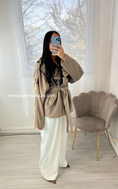 Manteau Sonia Laine - Beige