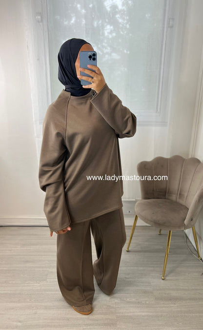 Ensemble Aya - Taupe