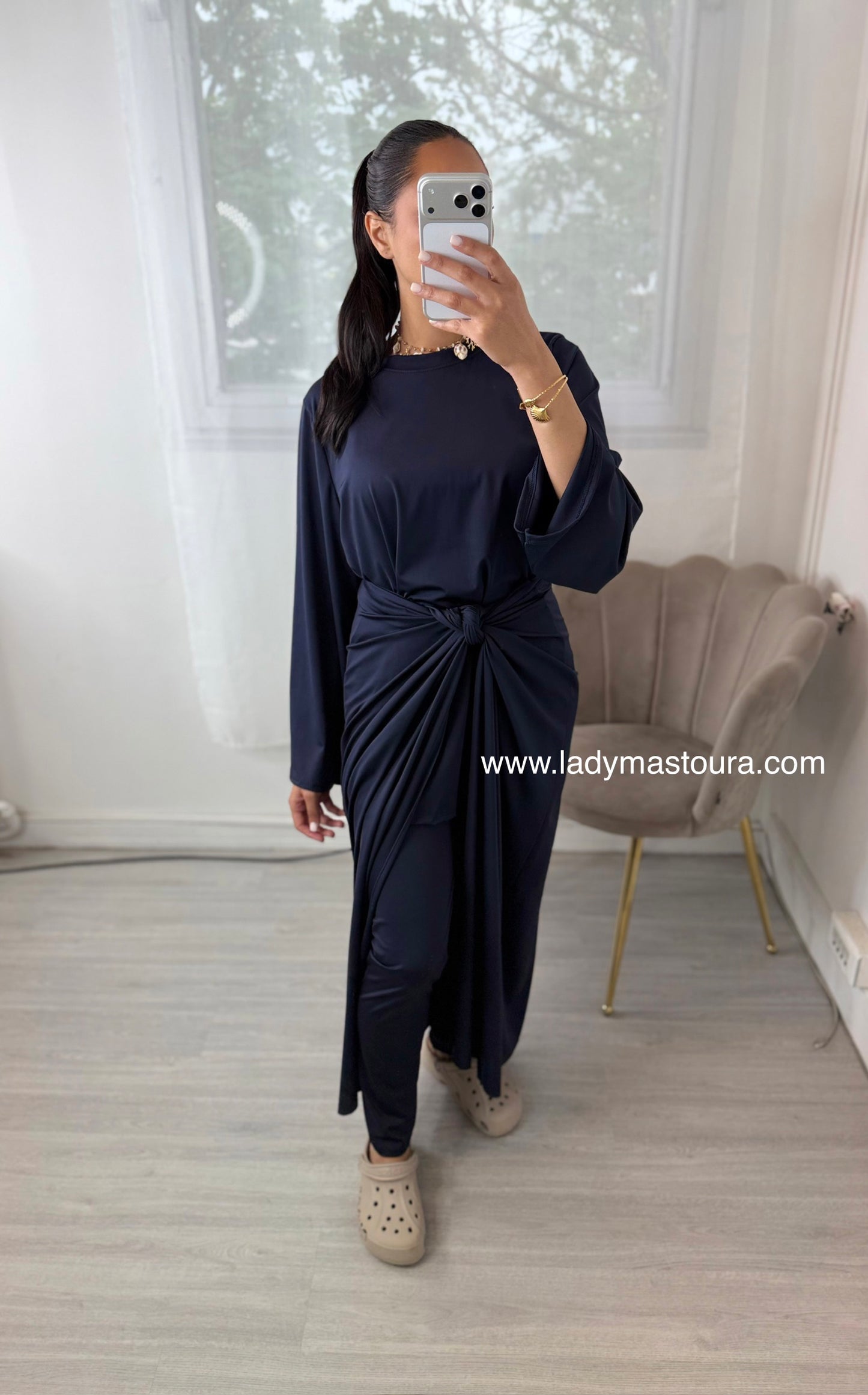 Burkini 4 pièces - Bleu marine