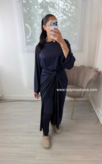 Burkini 4 pièces - Bleu marine