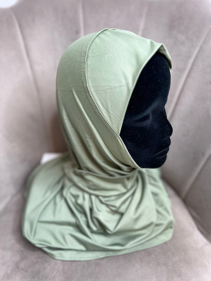 Hijab à pression (Plusieurs coloris)