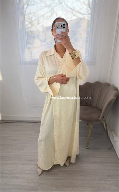 Robe Neïla - Ecru