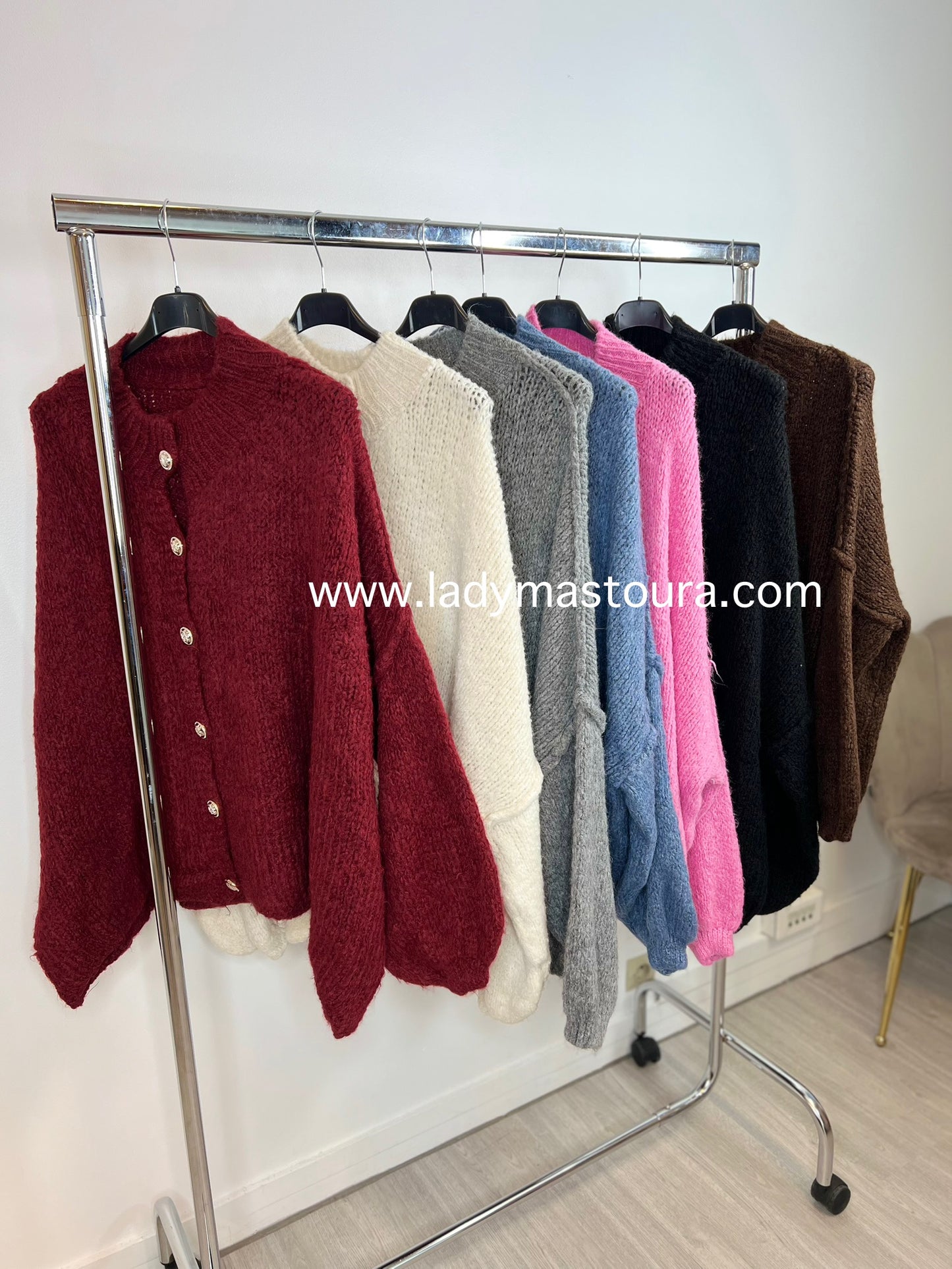 Gilet en Mohair  (Plusieurs coloris)