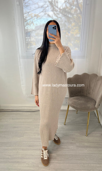 Robe Pull - Taupe
