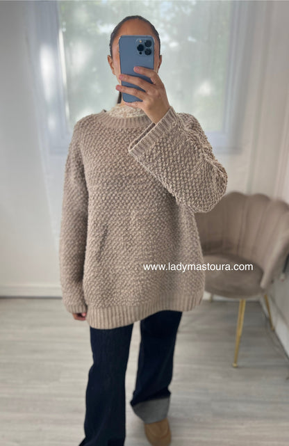 Pull à bouclette - Plusieurs coloris