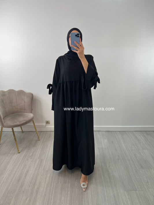 Abaya Anissa - Noire