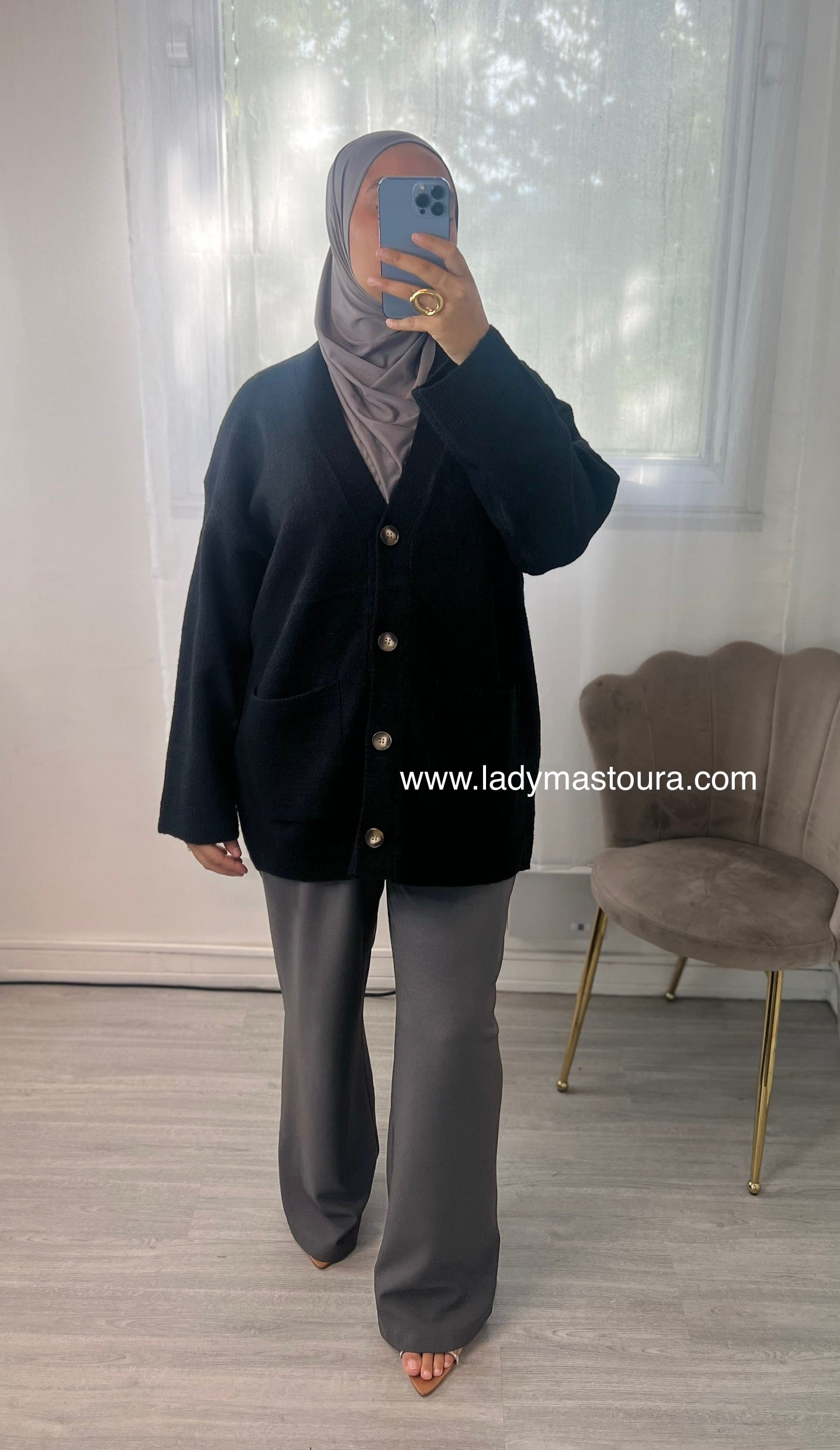 Cardigan - Noir