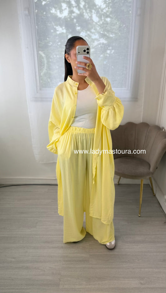 Ensemble Sabrina - Jaune