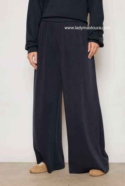 Pantalon Coupe large - Bleu