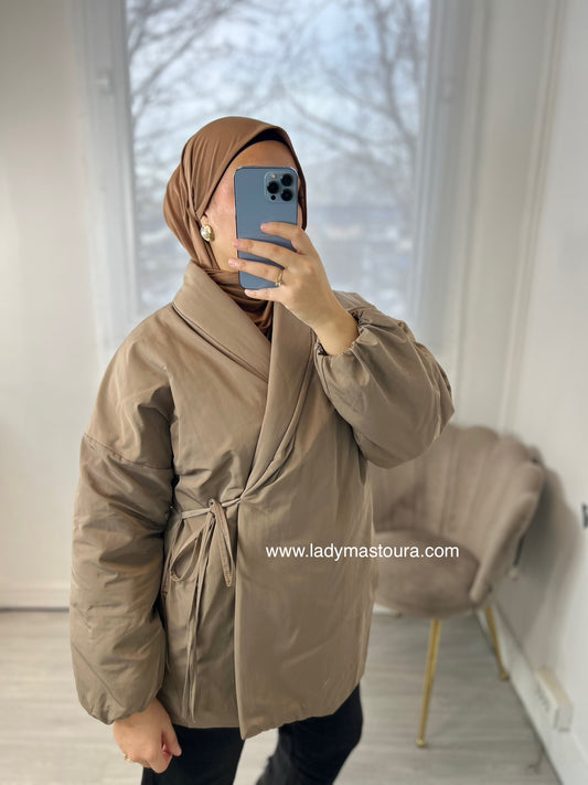 Veste Houda Taupe