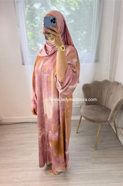 Robe Kheira Violette - Qualité premium