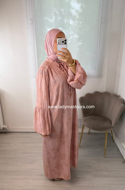 Robe Noeud - Rose