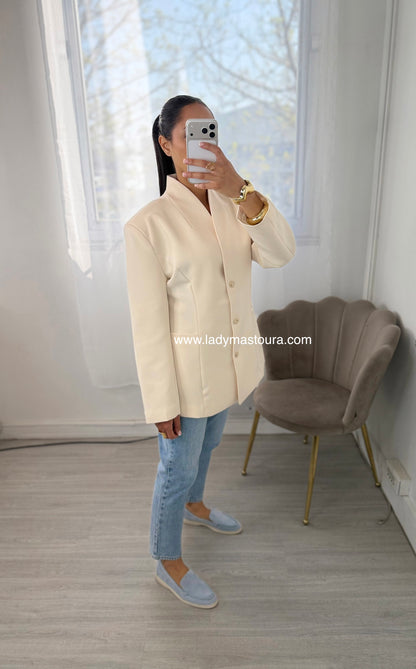 Blazer Zahra- Ecru