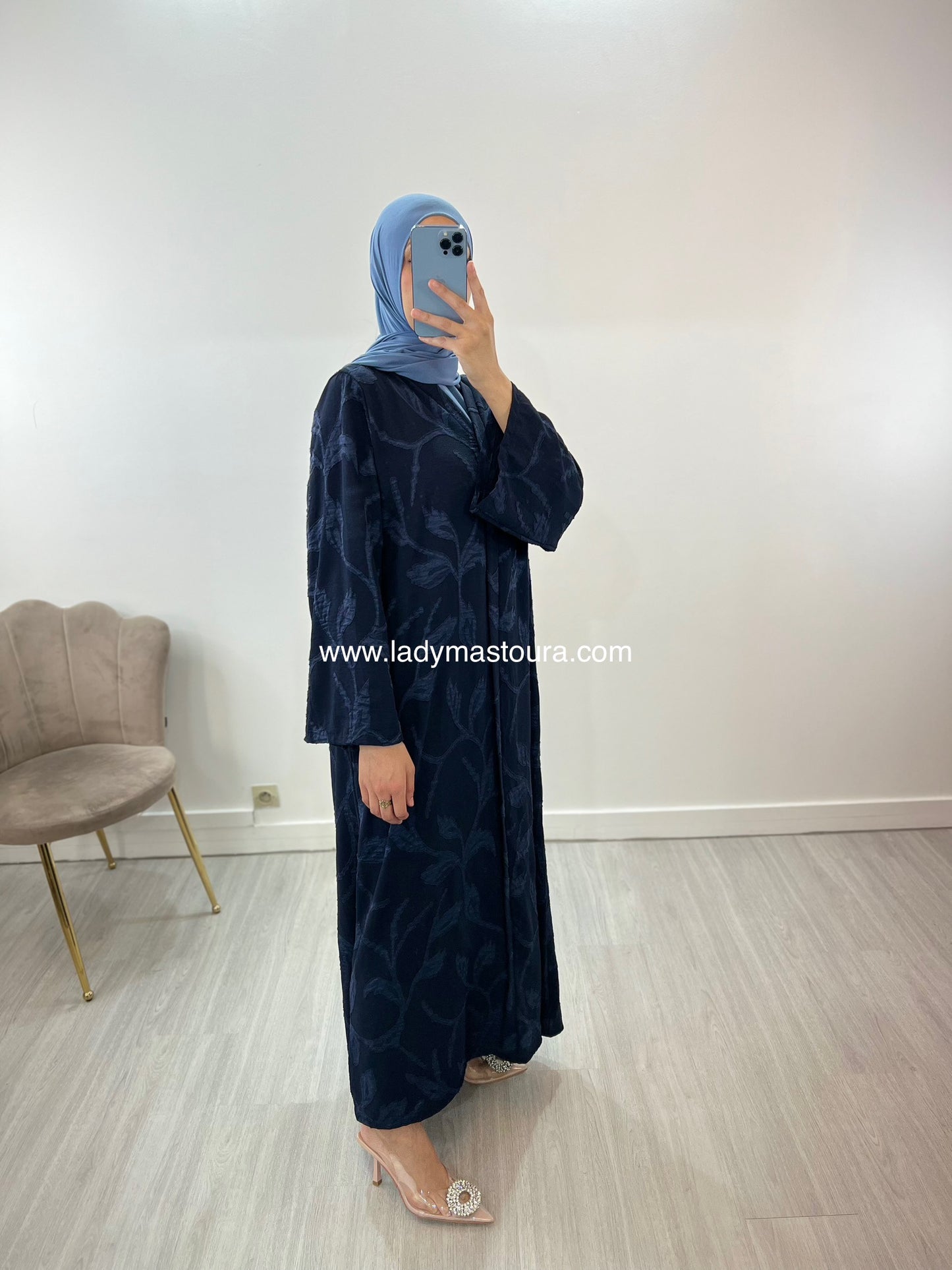 Robe Tesnim - Bleu marine