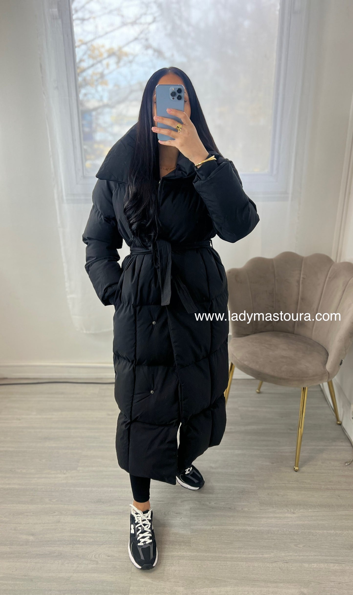 Doudoune Amira - Noire