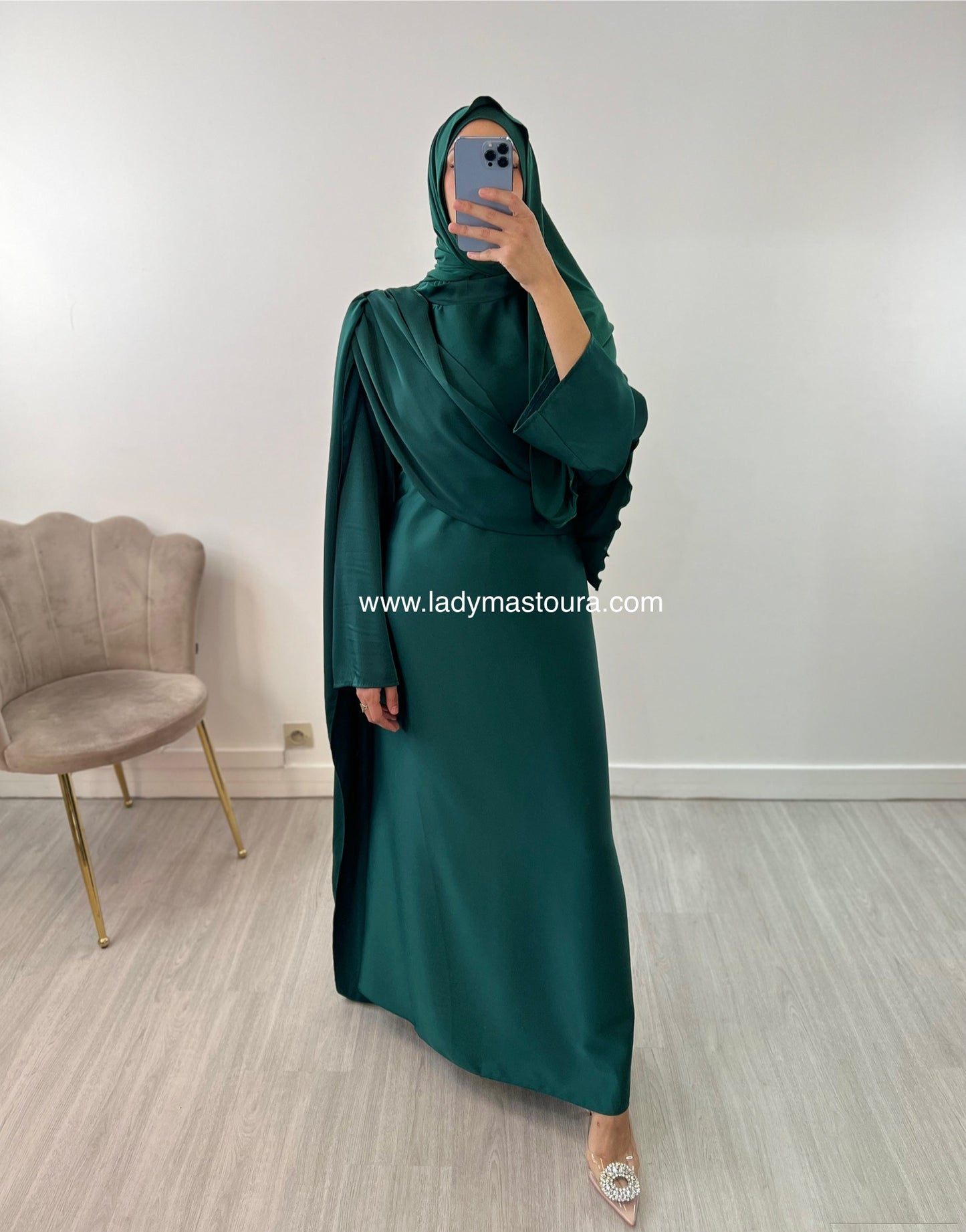 Robe Classy - Vert sapin