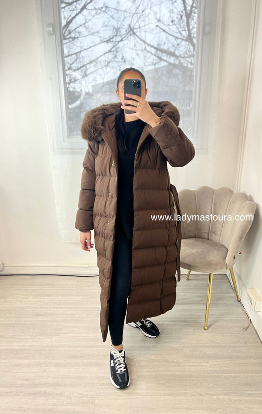 Doudoune Sana - Chocolat