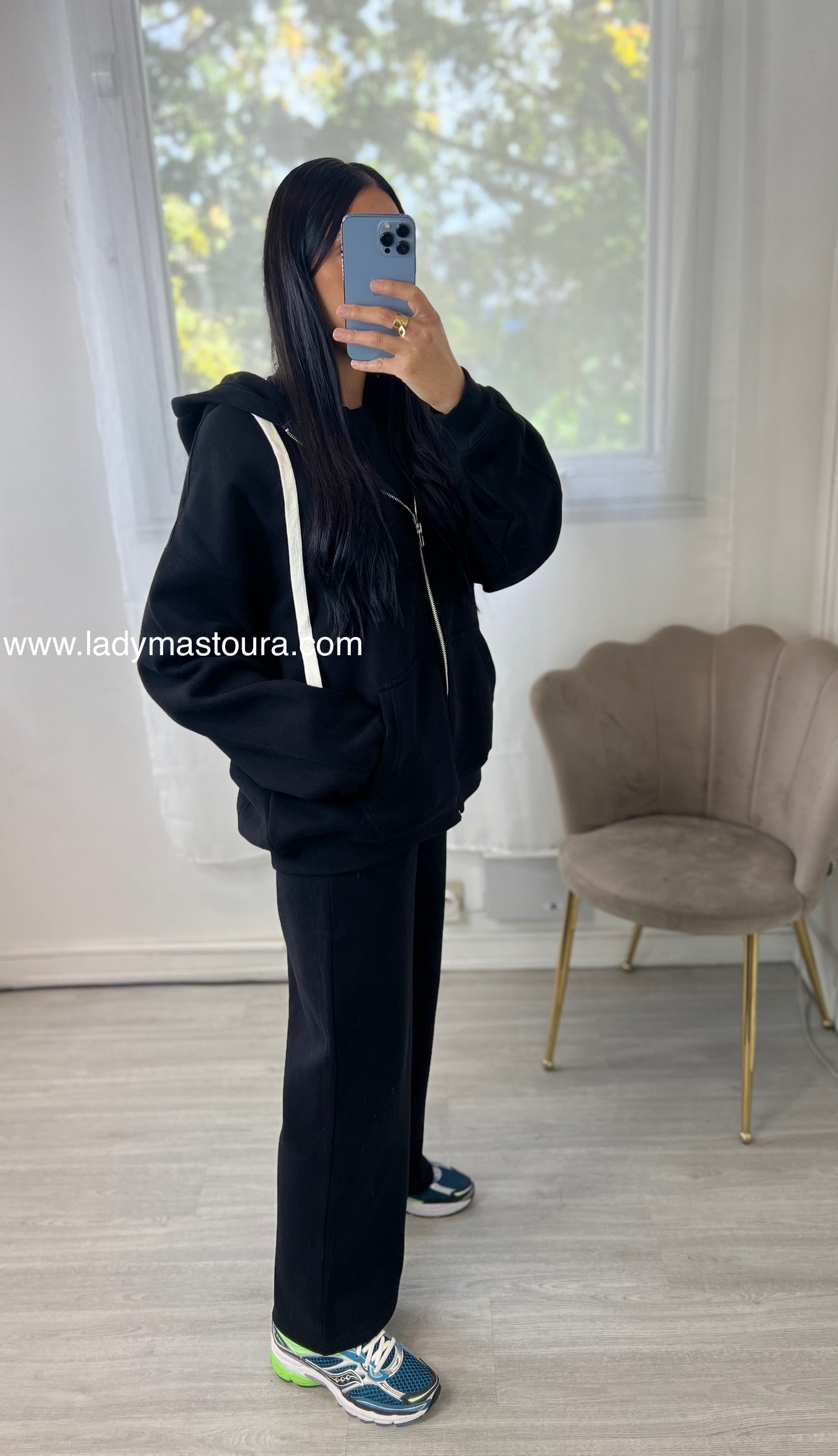 Gilet Sweat - Noir