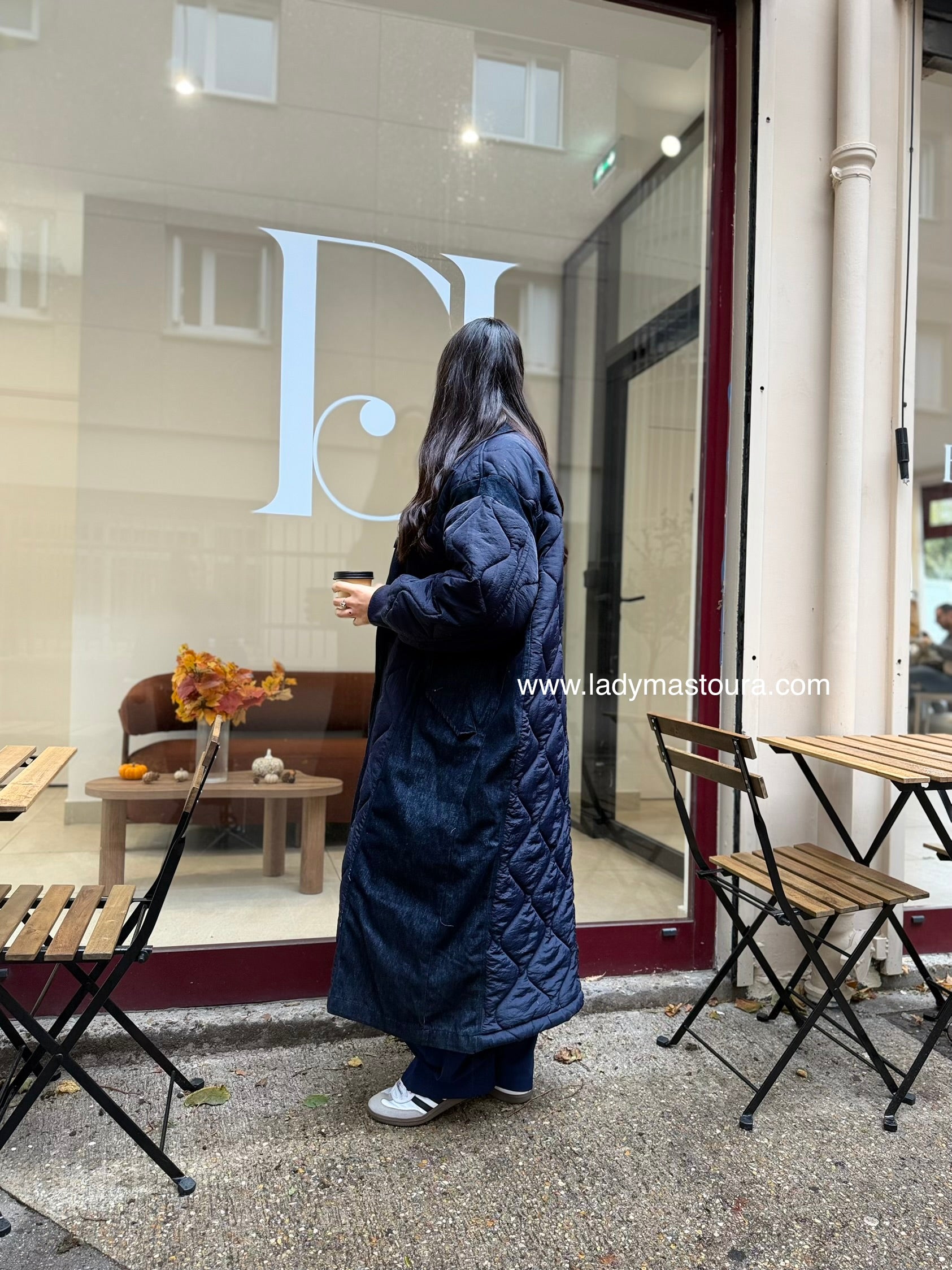 Veste Bi Matière jeans