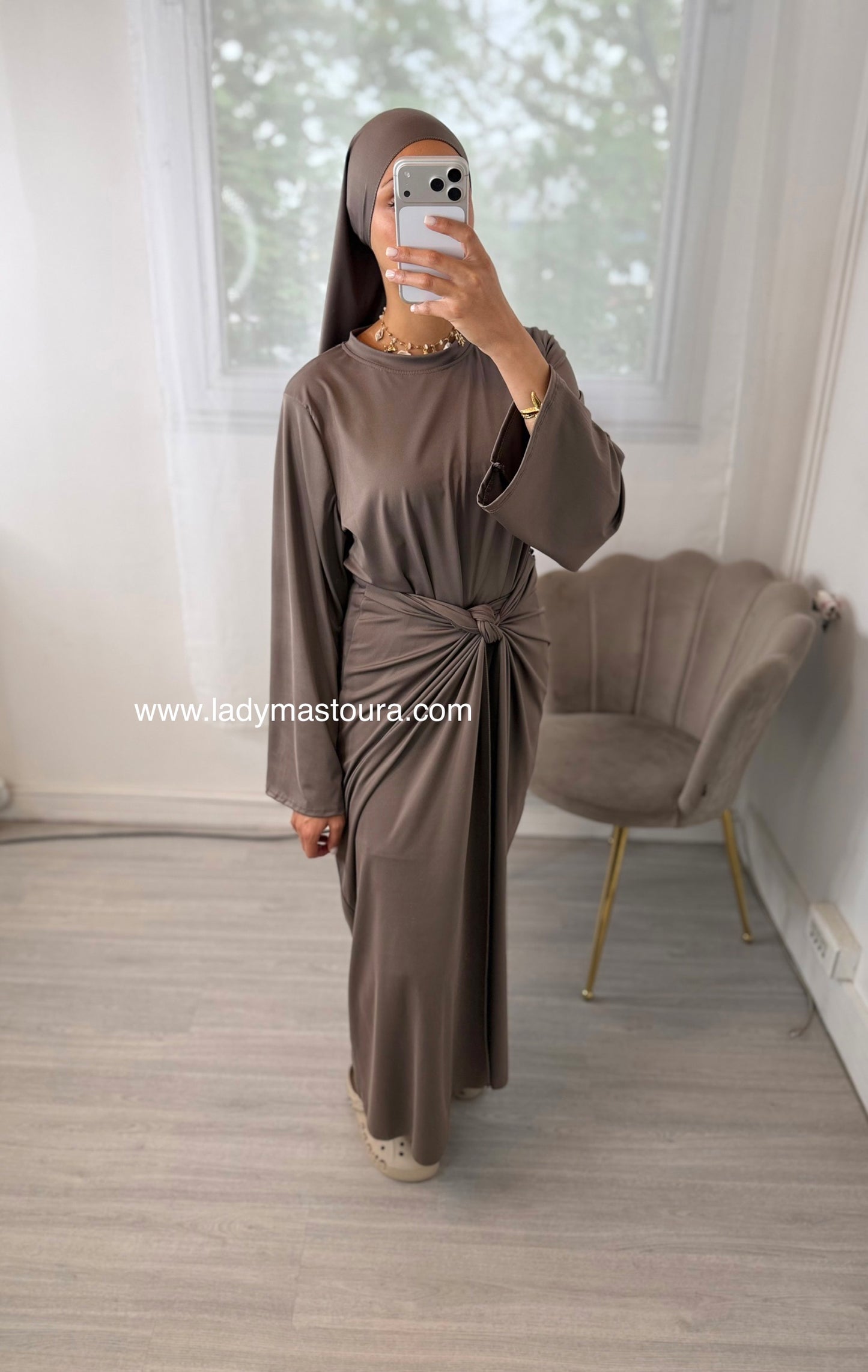 Burkini 4 pièces - Taupe