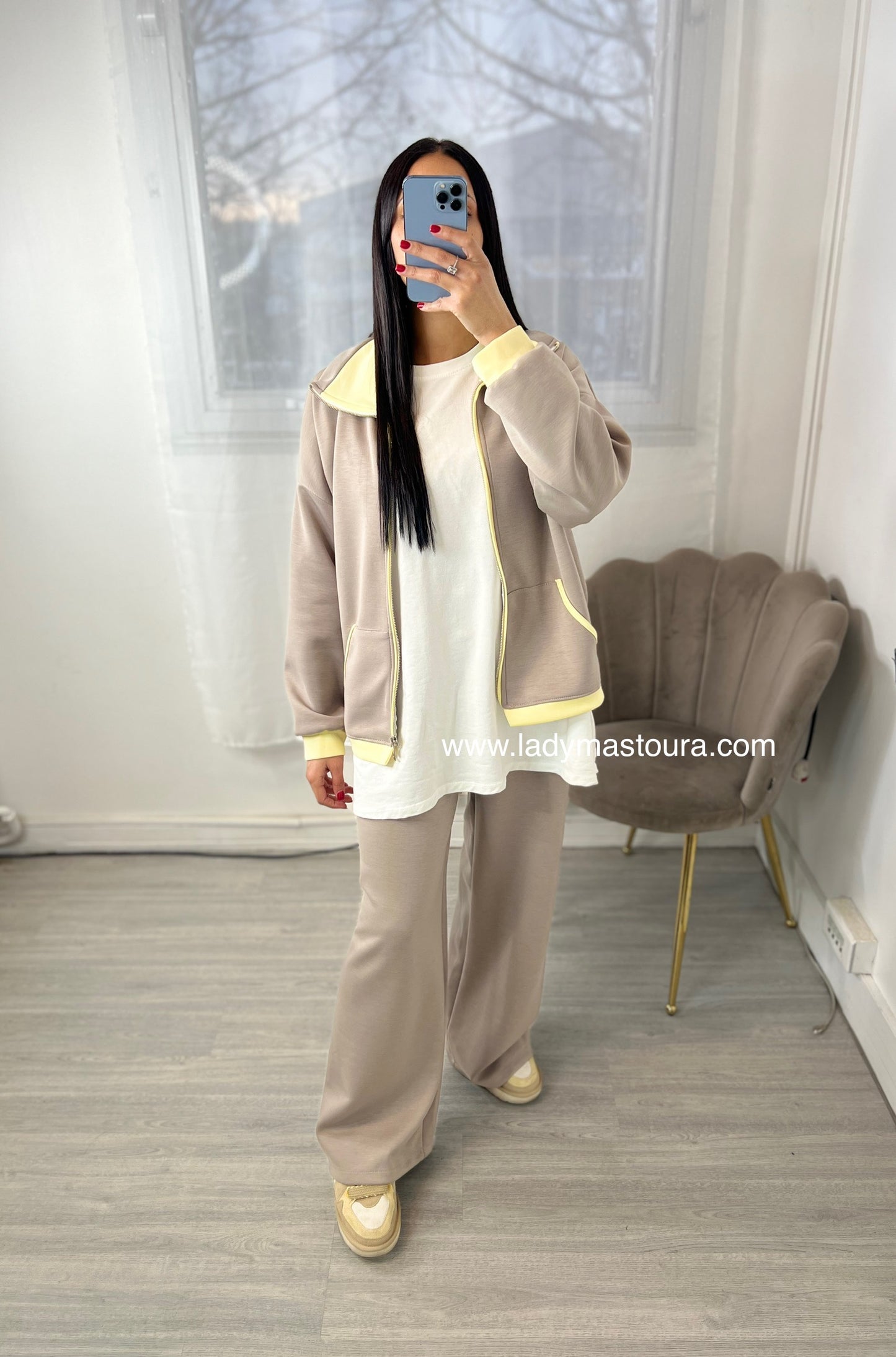 Ensemble Donia - Taupe