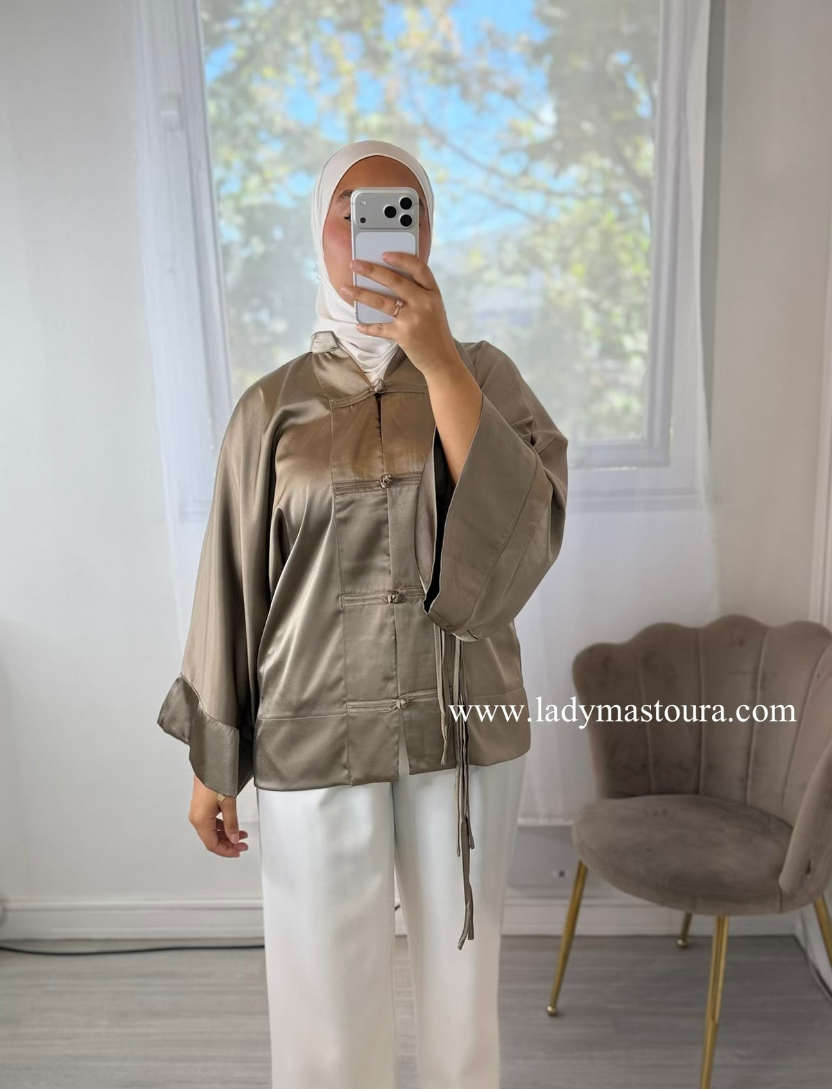 Chemise Tokyo - Taupe