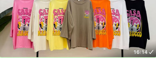 Tee-Shirt  Casa - Plusieurs Coloris