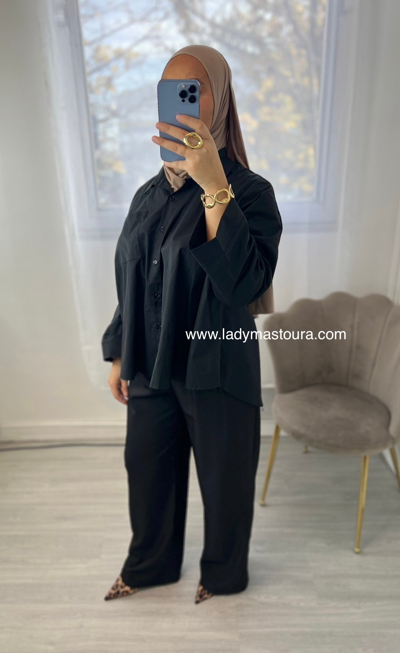 Chemise en popeline - Plusieurs coloris (Coton)