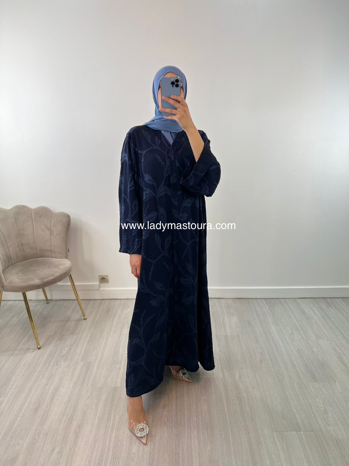 Robe Tesnim - Bleu marine