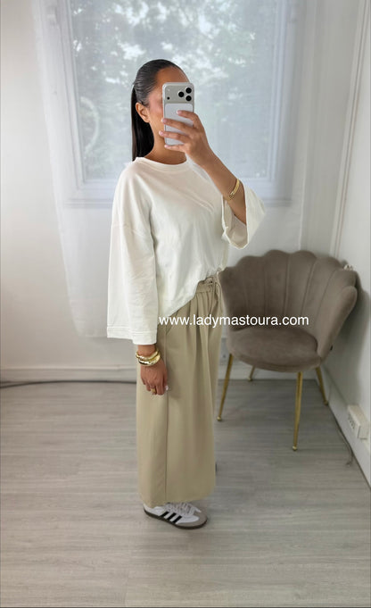 Pantalon sauté - Taupe