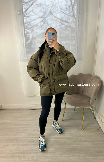 Doudoune Samira - Kaki