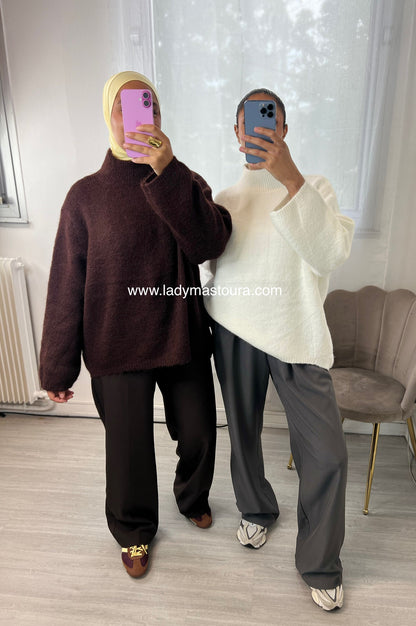 Pantalon Classique - Chocolat