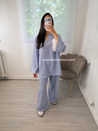 Set Lila - Bleu