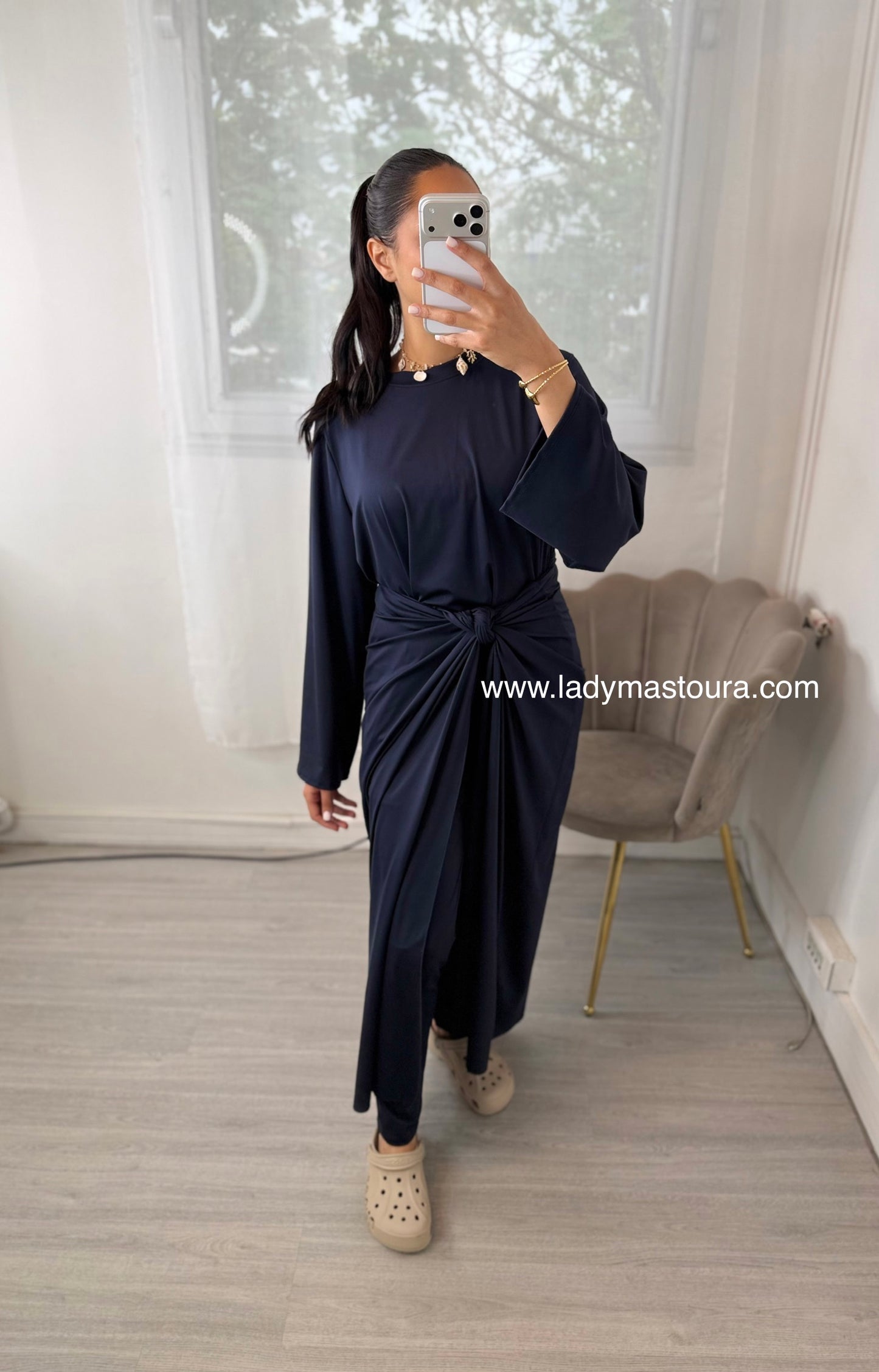 Burkini 4 pièces - Bleu marine