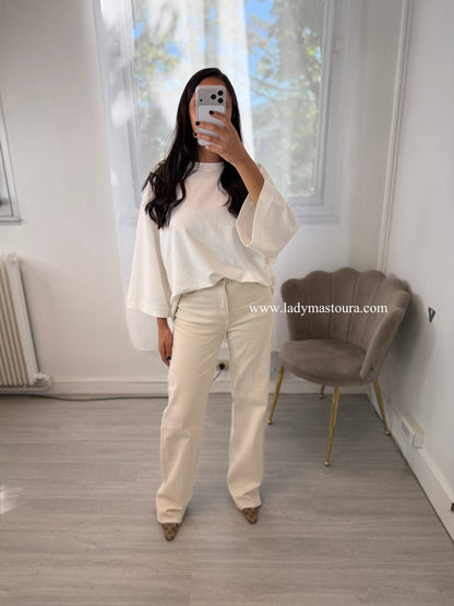 Jeans - Beige