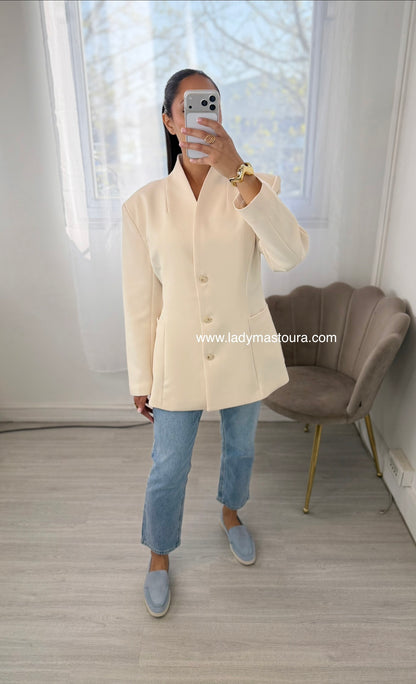 Blazer Zahra- Ecru