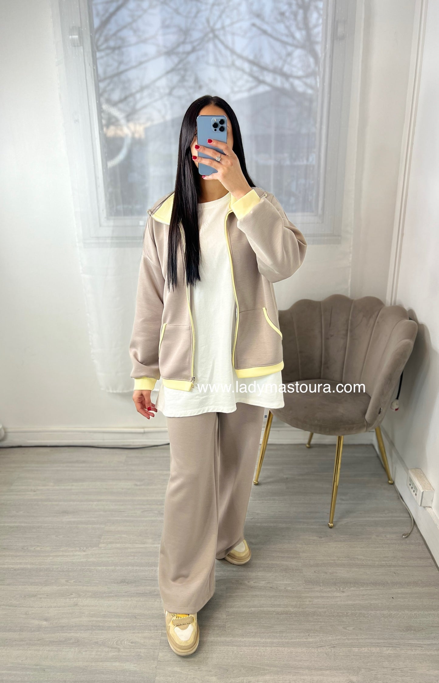 Ensemble Donia - Taupe