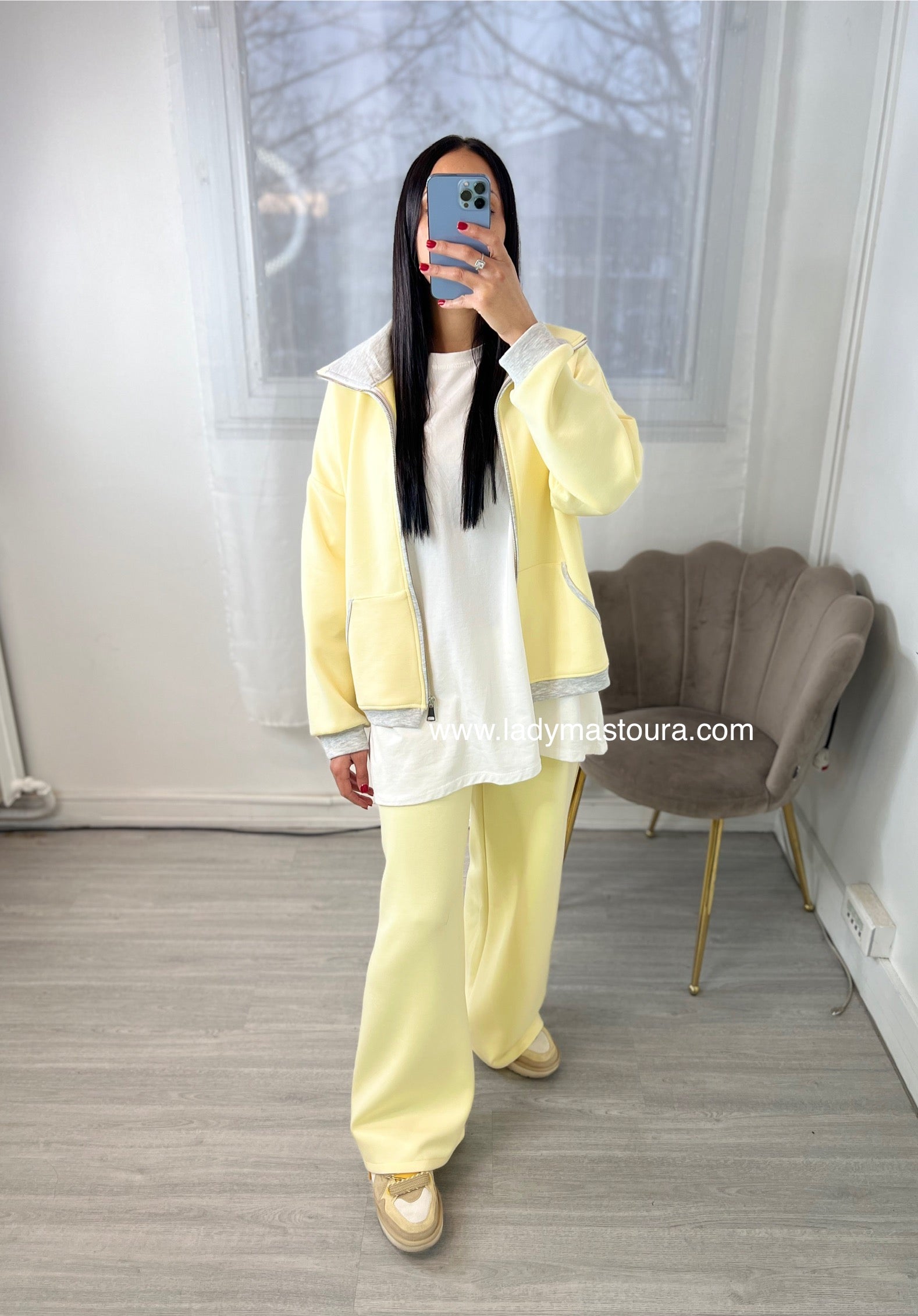 Ensemble Donia - Jaune Beurre