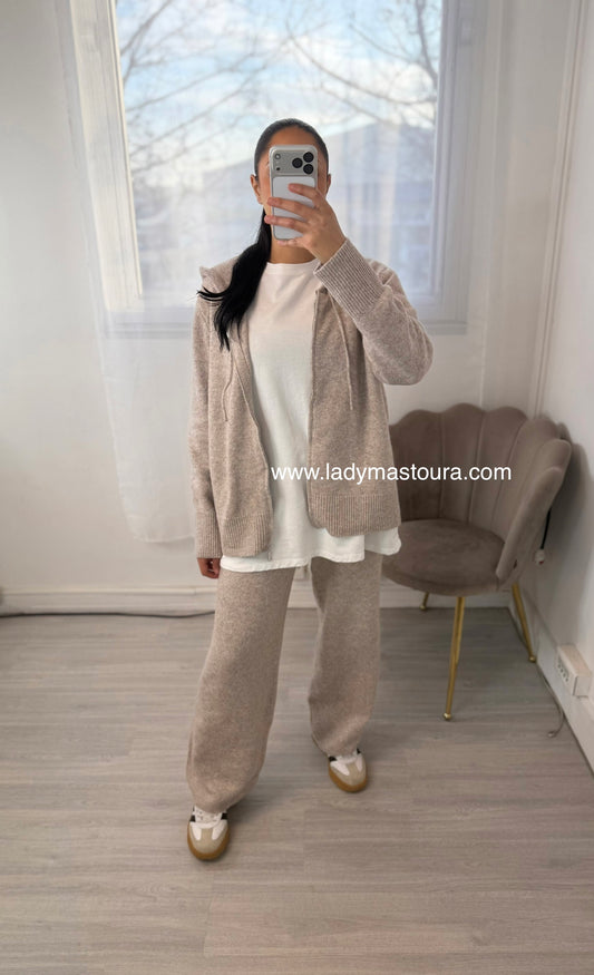 Ensemble Youssra - Taupe