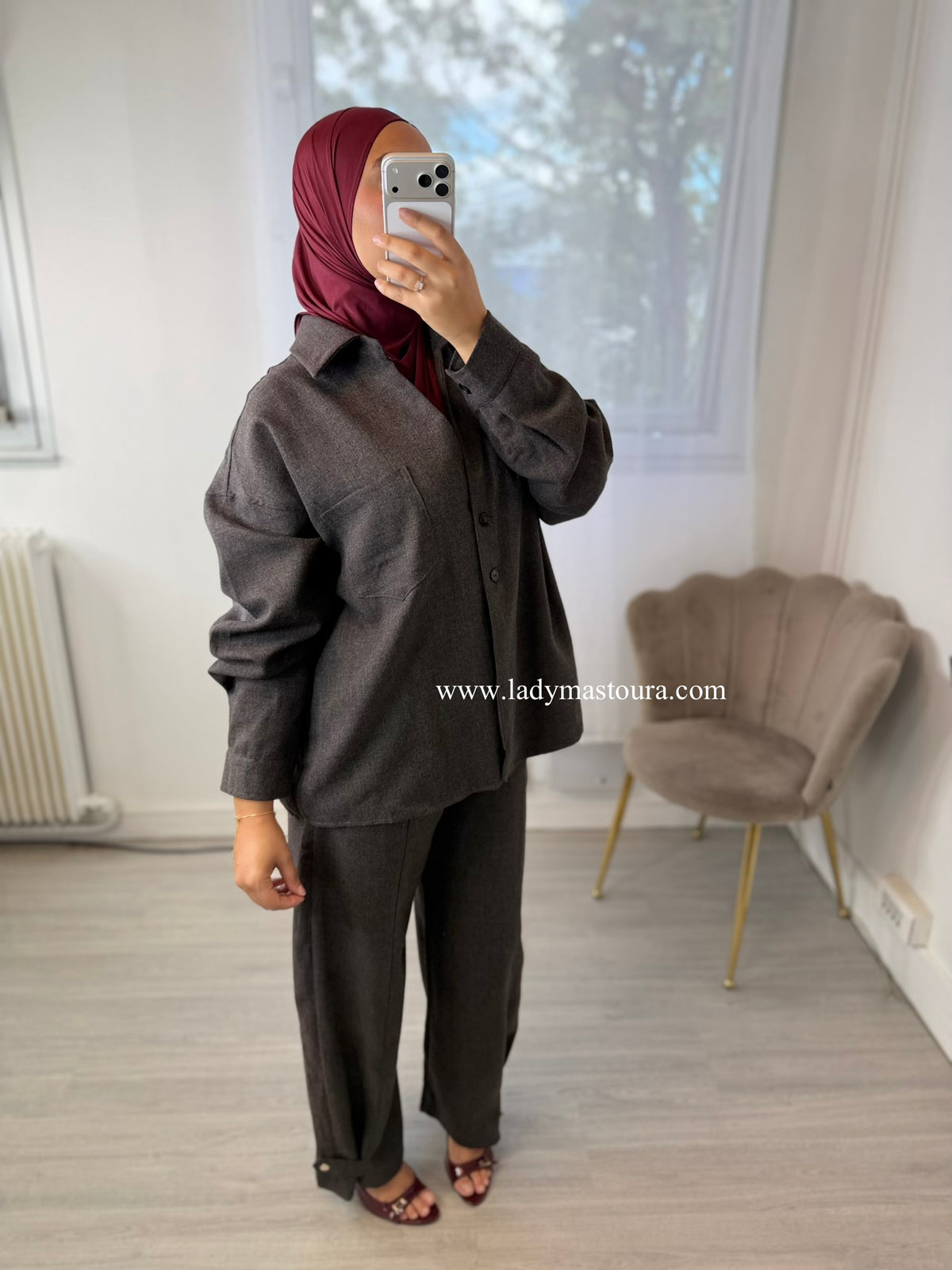 Chemise Alma - Gris