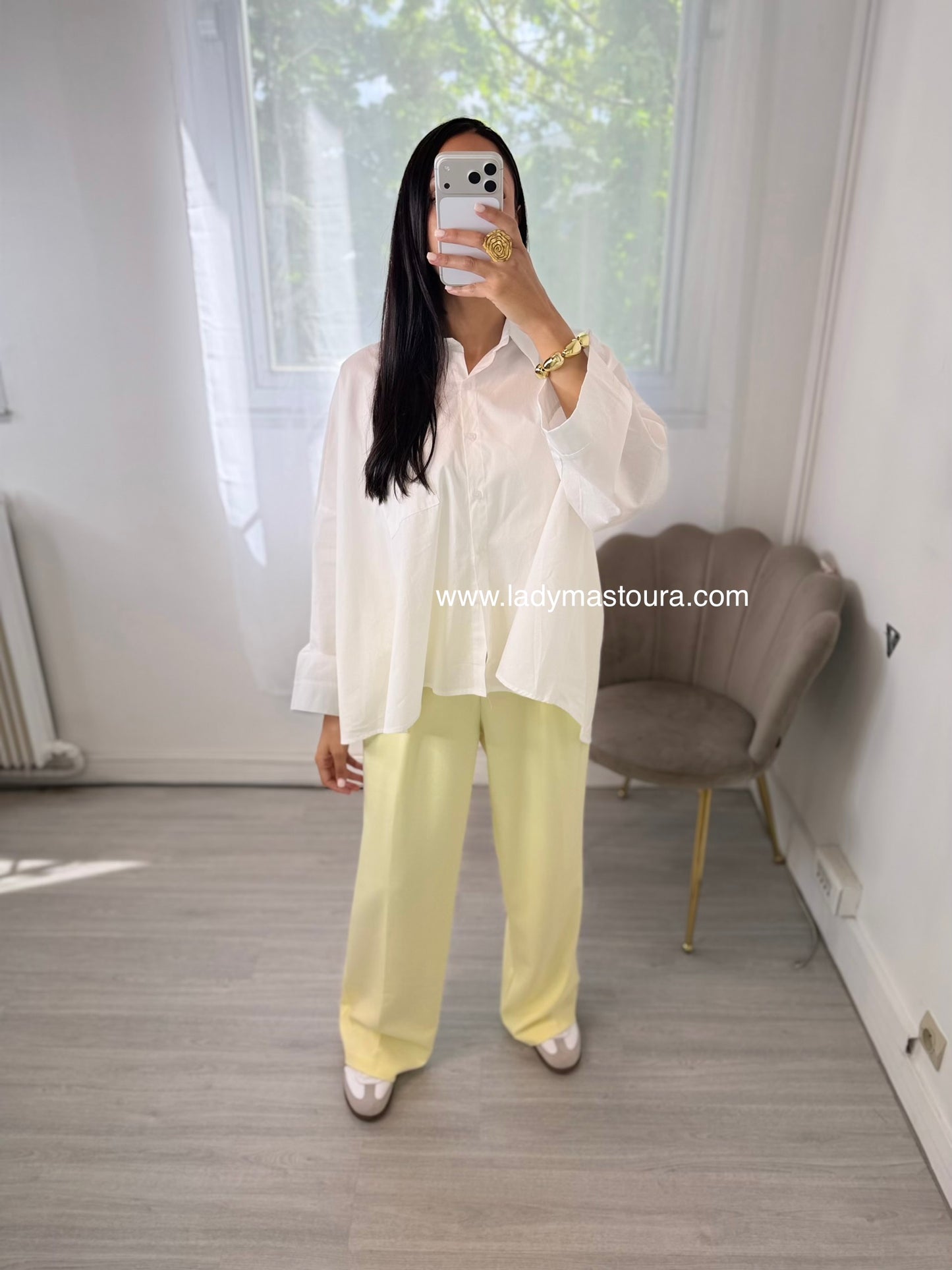 Pantalon Classique - Jaune Beurre