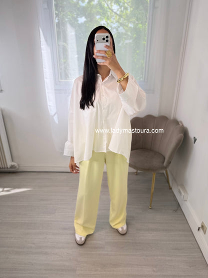 Pantalon Classique - Jaune Beurre