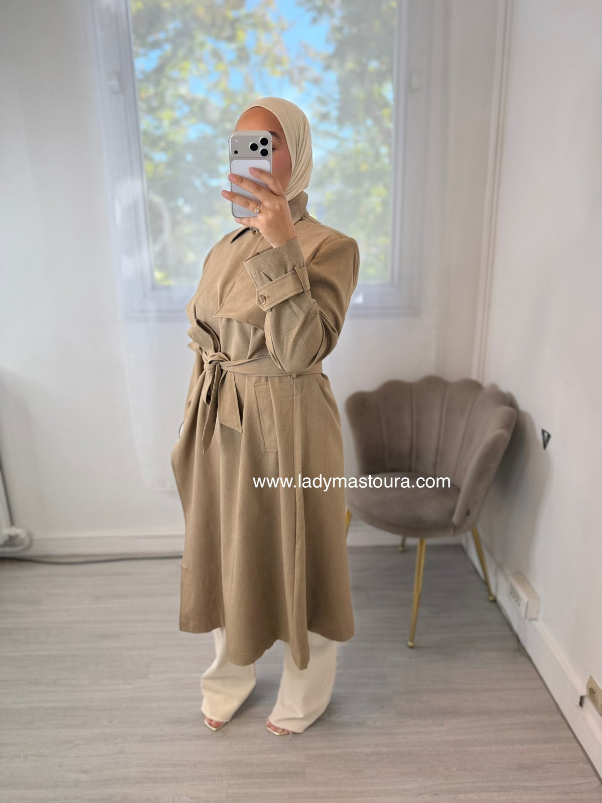 Trench cape - Beige