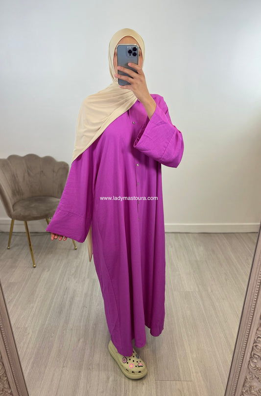 Robe Chemise - Violette