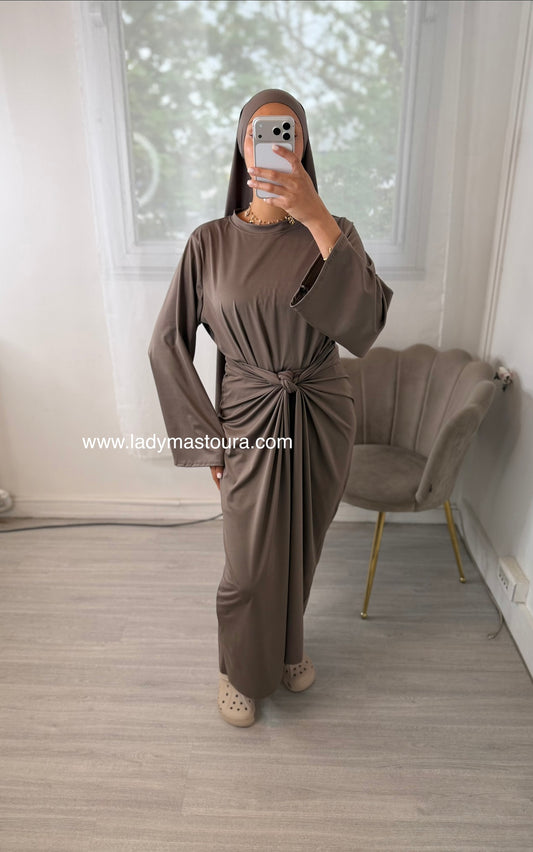 Burkini 4 pièces - Taupe