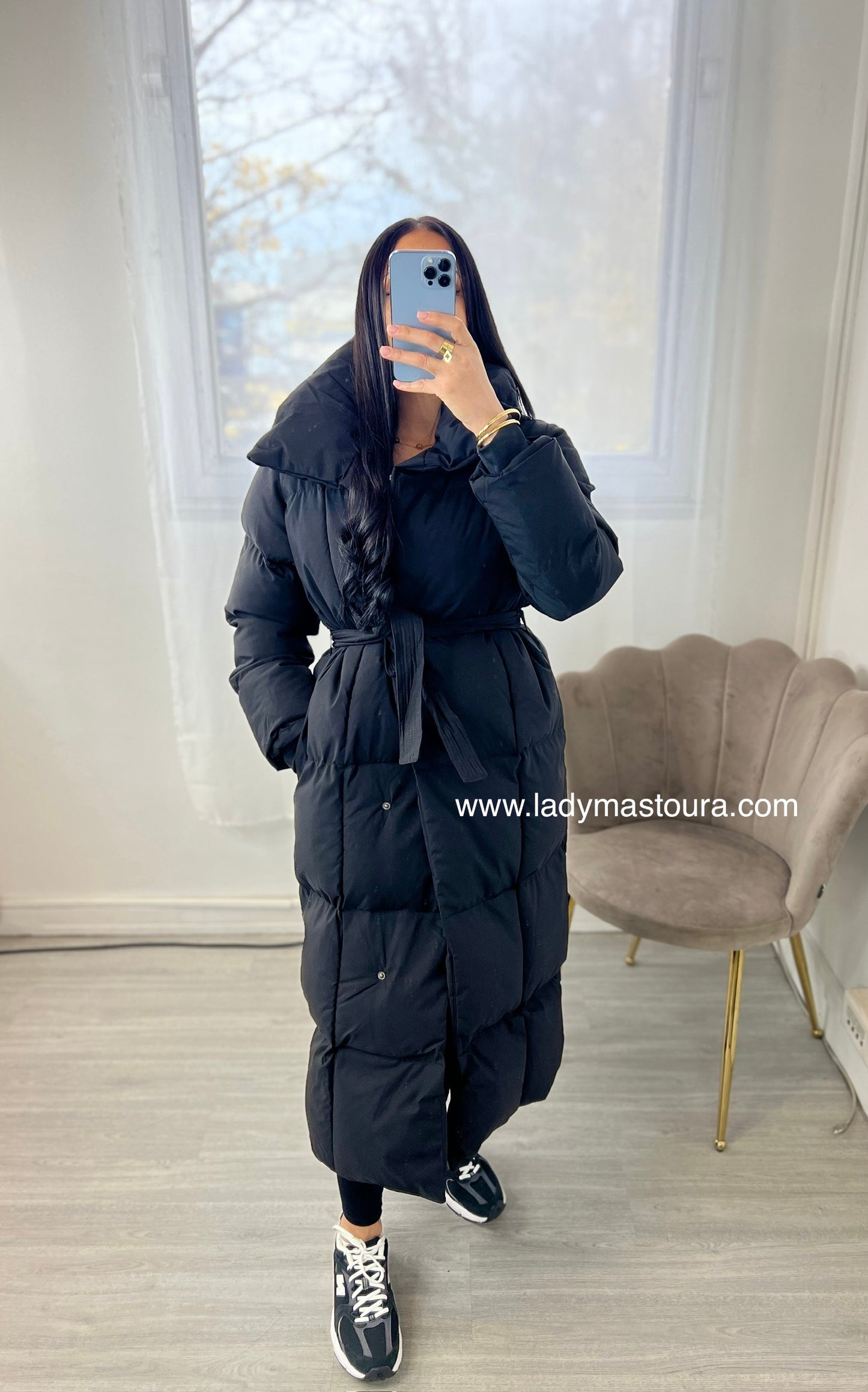 Doudoune Amira - Noire